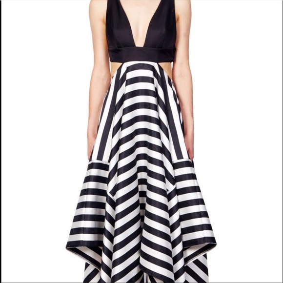 Nicholas midi striped dress - Picture 2 of 6